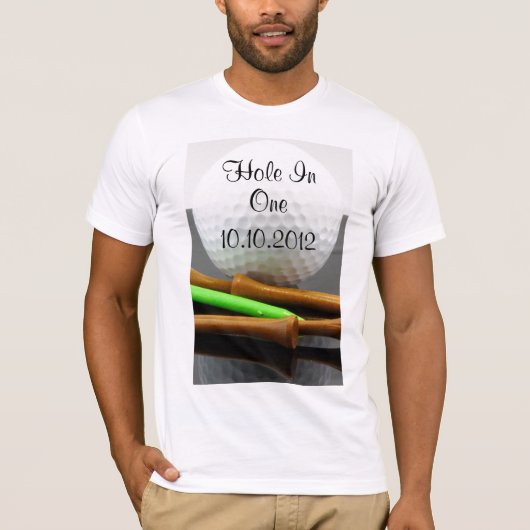 T-shirt Trou dans un (Devant)