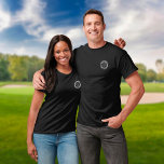 T-shirt Trou de golf en un classique Golf personnalisé<br><div class="desc">Personnalisez le nom,  l'emplacement,  le numéro de trou et la date du golfeur pour créer un grand gardien pour célébrer ce fantastique trou-en-un. Conçu par Thisisnotme©</div>
