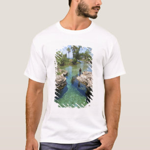 T-shirt Trou de l'Alligator, ville de Black River, Jamaïqu