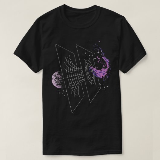 T-shirt Trou de l'espace (Design devant)
