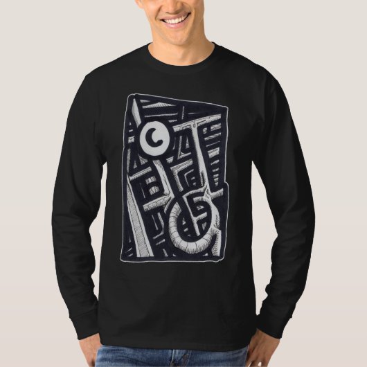 T-shirt Trou en un? (Devant)