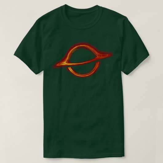 T-shirt trou noir (Design devant)