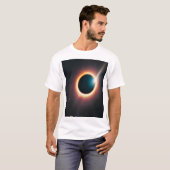 T-shirt trou noir (Devant entier)