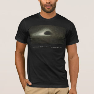 T-shirt Trou noir de Jean-Pierre Luminet (1979)
