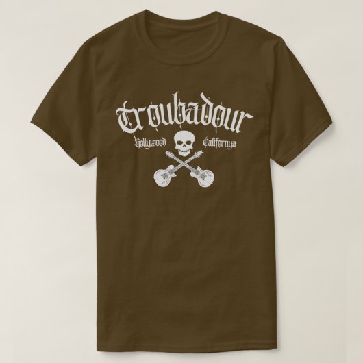T-shirt Troubadour (Design devant)