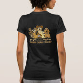 T-shirt Trouble de la canine Obsessive de l'OCD (dos) (Dos)