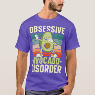 T-shirt Trouble de l'Avocado obsessionnel Guac Guacamole K
