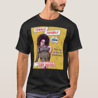 T-shirt Trouble Femme Divine - John Waters Bizarre Cult M