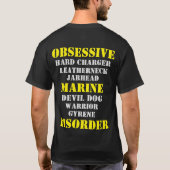 T-shirt Trouble maritime obsessionnel (Dos)