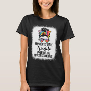 T-shirt Trouble Matching Girls Cruise ship Cute Cruising