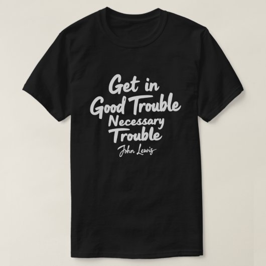 T-shirt Trouble nécessaire Trouble nécessaire John Lewis T (Design devant)