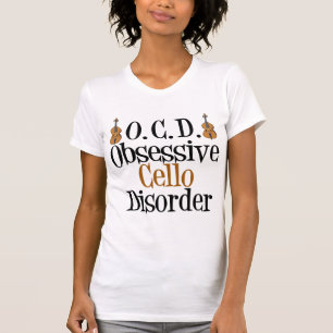 T-shirt Trouble obsessionnel du cello
