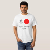 T-shirt Troubles-fêtes pour le Japon (Devant entier)