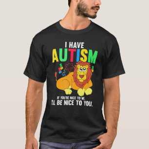 T-shirt Troubles Humoristiques Sympathie Autisme Sensibili