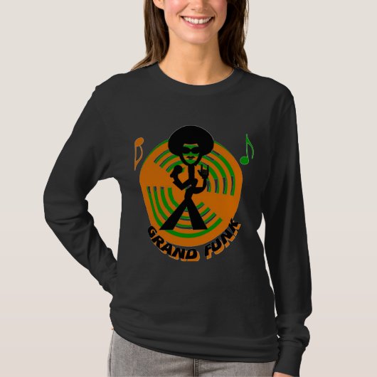 T-SHIRT TROUILLE GRANDE LONGSLEEVE DE DAMES (Devant)