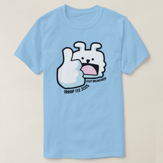 T-shirt Troupe 132 - Herbie Tee (Design devant)