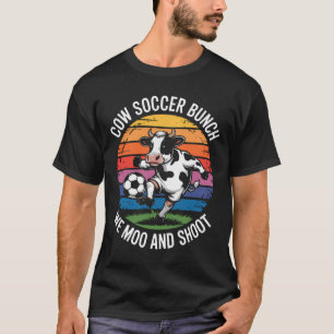 T-shirt Troupe de foot de vache On meugle et on tire