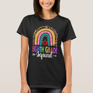 T-shirt Troupe de huitième année Léopard arc-en-ciel Ensei