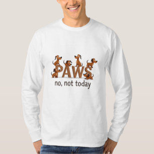 T-shirt Troupe de Pattes : L'équipe de chiens amusants - "