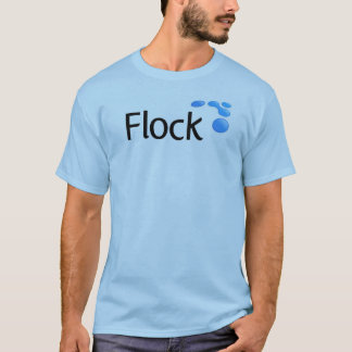 T-shirt troupeau bleu