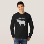 T-shirt Troupeau Ce Sweatshirt De Citation D'Animal De Fer (Devant entier)