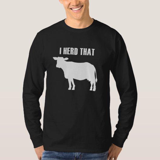 T-shirt Troupeau Ce Sweatshirt De Citation D'Animal De Fer (Devant)