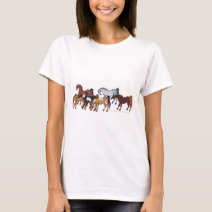 T-shirt troupeau celtique de cheval