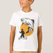 T-shirt Trout fishing (Devant)