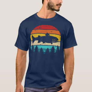 T-shirt Trout vintage rétro