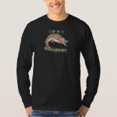 T-shirt Trout Whisperer Dark Long Sleeve (Devant)