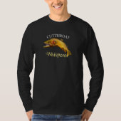 T-shirt Trout Whisperer Dark Long Sleeve (Devant)
