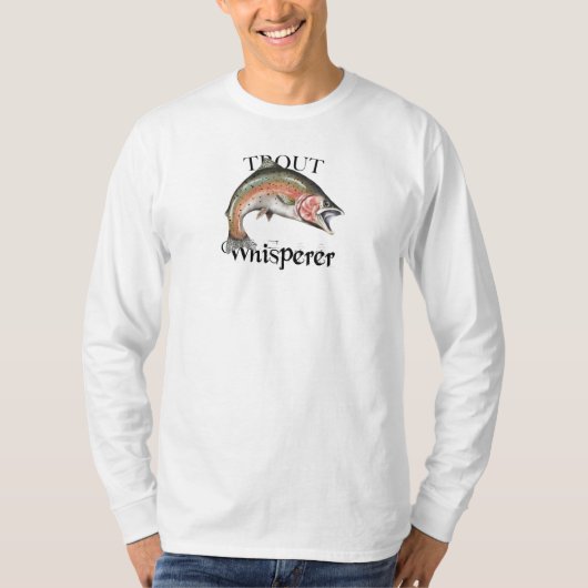T-shirt Trout Whisperer Long Sleeve (Devant)