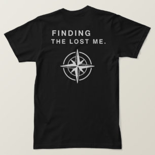 T-shirt Trouver la boussole perdue de moi Graphique Street