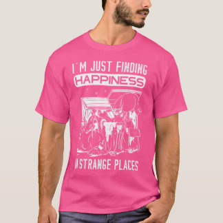 T-shirt Trouver Le Bonheur Ordures Plongée dans les ordure