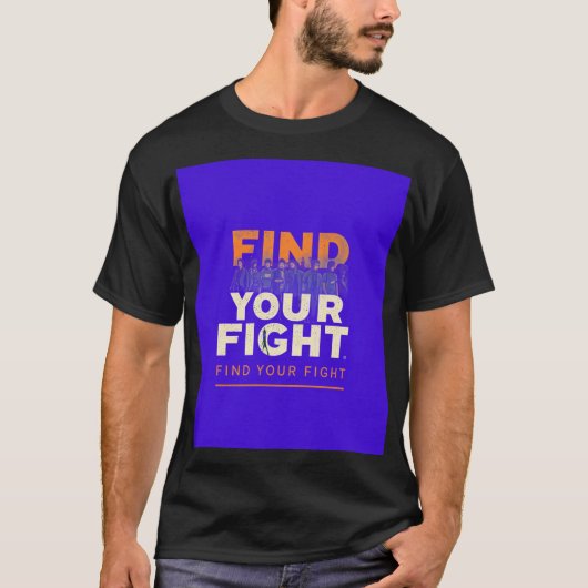 T-shirt trouver votre combat (Devant)