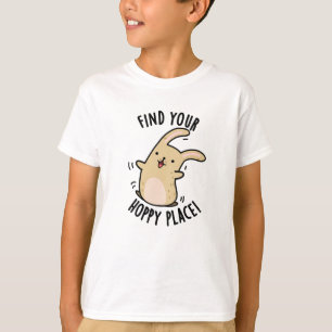 T-shirt Trouver Votre Endroit Hoppy Funny Rabbit Pun