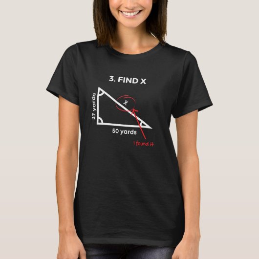 T-shirt Trouver X Problème Math Funny Sarcastic Math Lover (Devant)