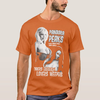 T-shirt Trouvez Gardez Amants Pleurs Pandora Peaks ami