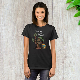 T-shirt Trouvez-Moi Dans La Forêt