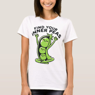 T-shirt Trouvez vos pois intérieurs Yoga Pun