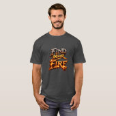 T-shirt Trouvez Votre Feu (Devant entier)