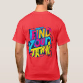T-shirt Trouvez votre force (Dos)