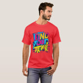 T-shirt Trouvez votre force (Devant entier)