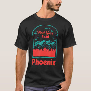 T-shirt Trouvez Votre Route Camping Dit Citations Camper P