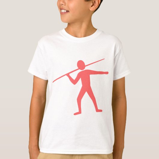 T-shirt Trower Javelin - rose tropicale (Devant)