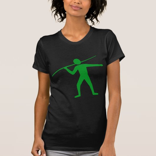 T-shirt Trower Javelin - Vert Gris (Devant)