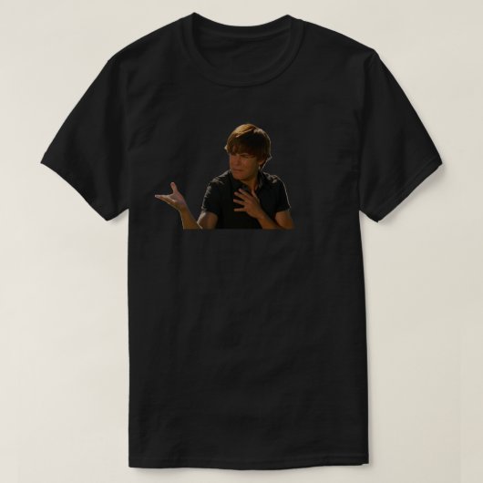 T-shirt Troy Bolton Pari Sur L'Autocollant (Design devant)