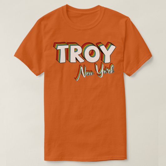 T-shirt Troy Now York (Design devant)