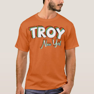 T-shirt Troy Now York