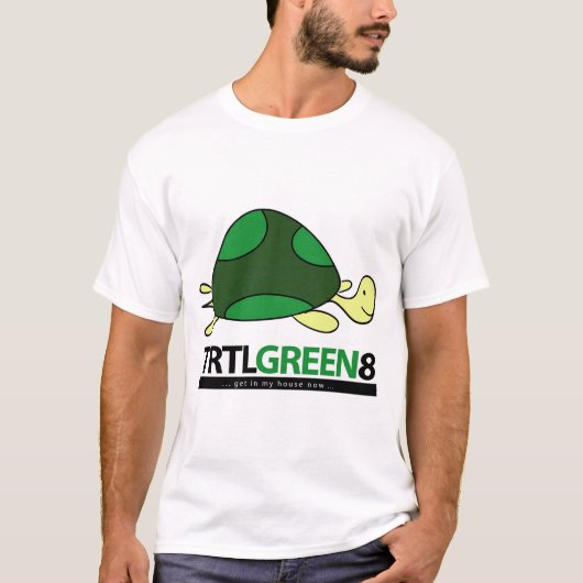 T-SHIRT TRTLGREEN8 (Devant)